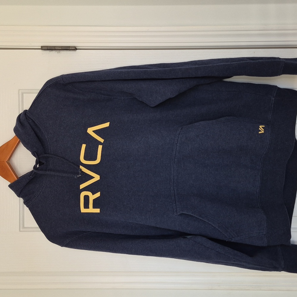 RVCA Navy Blue Men's Hoodie